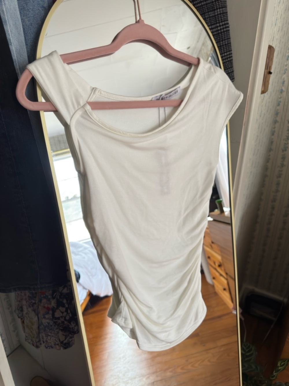 Mixology Asymmetrical Off Shoulder Top